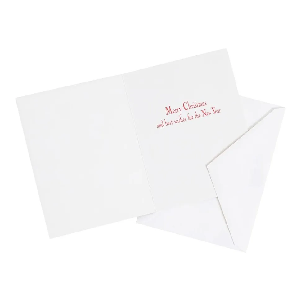 Topiaries Classic Boxed Christmas Cards - includes 15 cards & envelopes