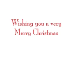 Topiaries With Red Ribbon Small Boxed Christmas Cards - includes 15 cards & envelopes
