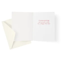 Topiary Stag Classic Boxed Christmas Cards - includes 15 cards & envelopes