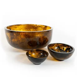 Tortoise Large Resin Bowl