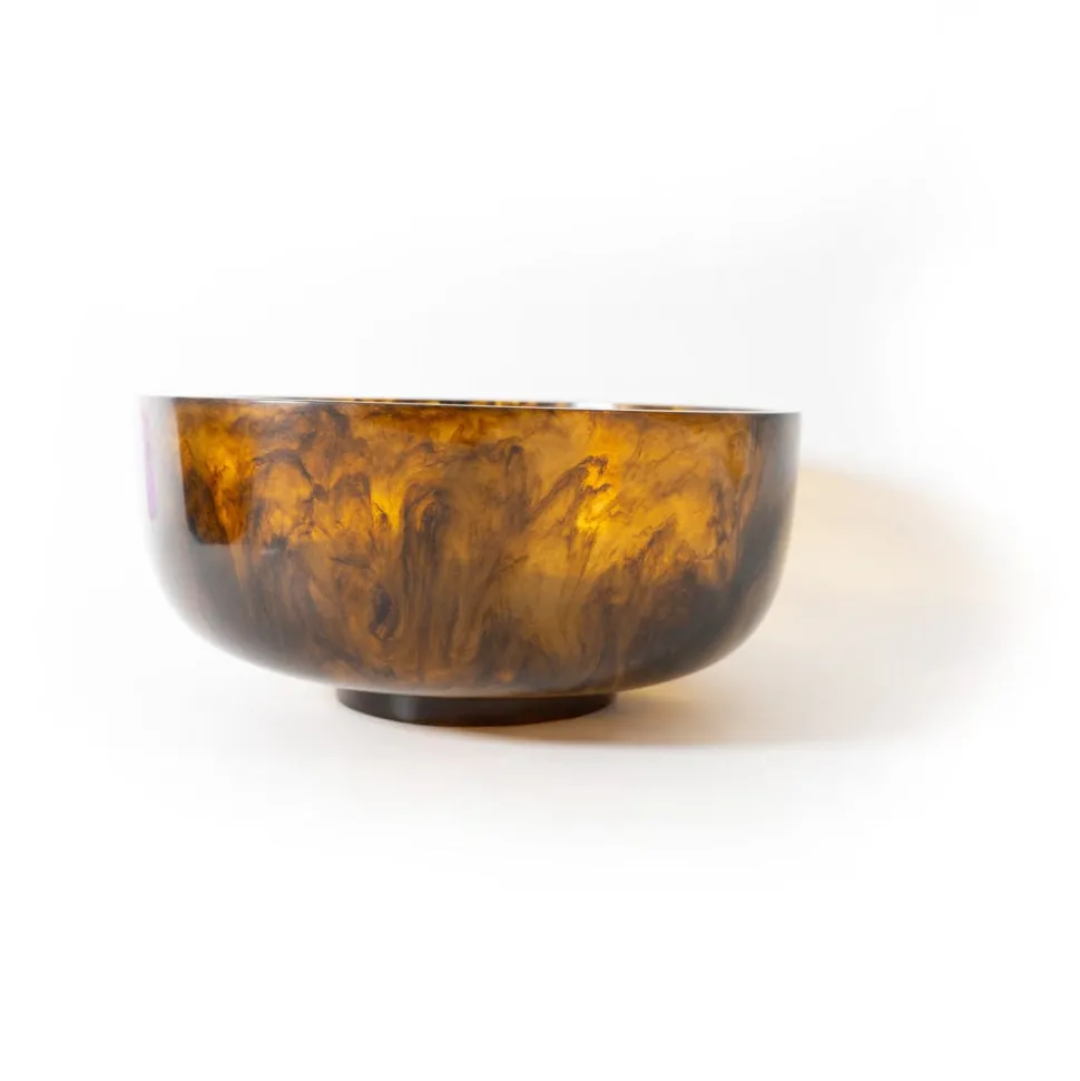 Tortoise Large Resin Bowl