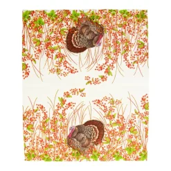 Turkey And Berries Guest Towel Napkins - 15 Per Package