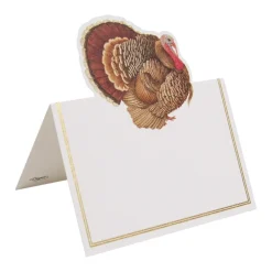 Turkey Place Cards Die Cut Package 8 In