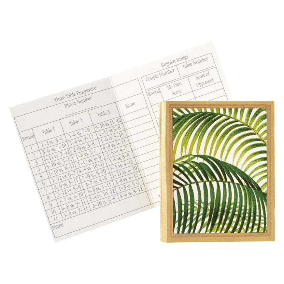 Under the Palms Bridge Tally Sheets - 12 Per Package