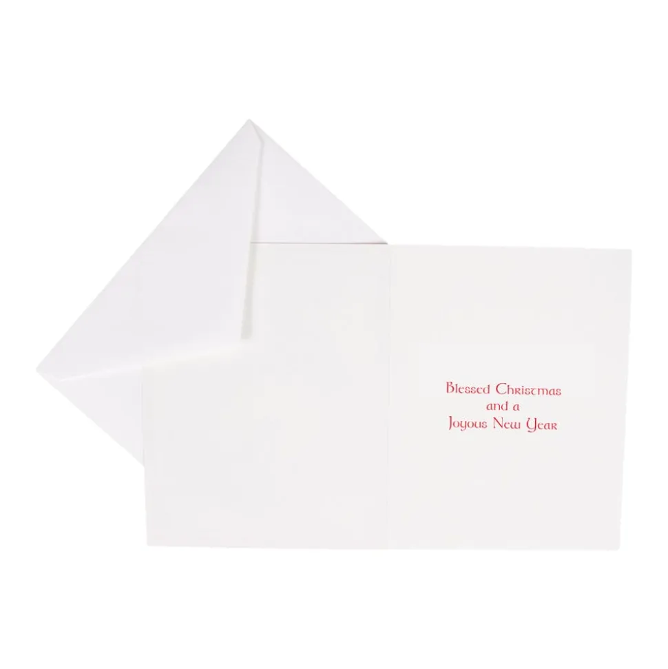 Virgin And Child In A Garden Classic Boxed Christmas Cards - includes 15 cards & envelopes