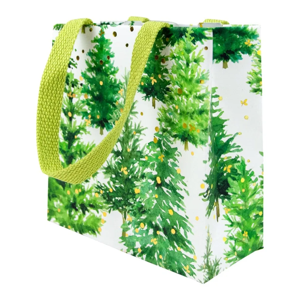 White Christmas Gift Bags - 1 Each