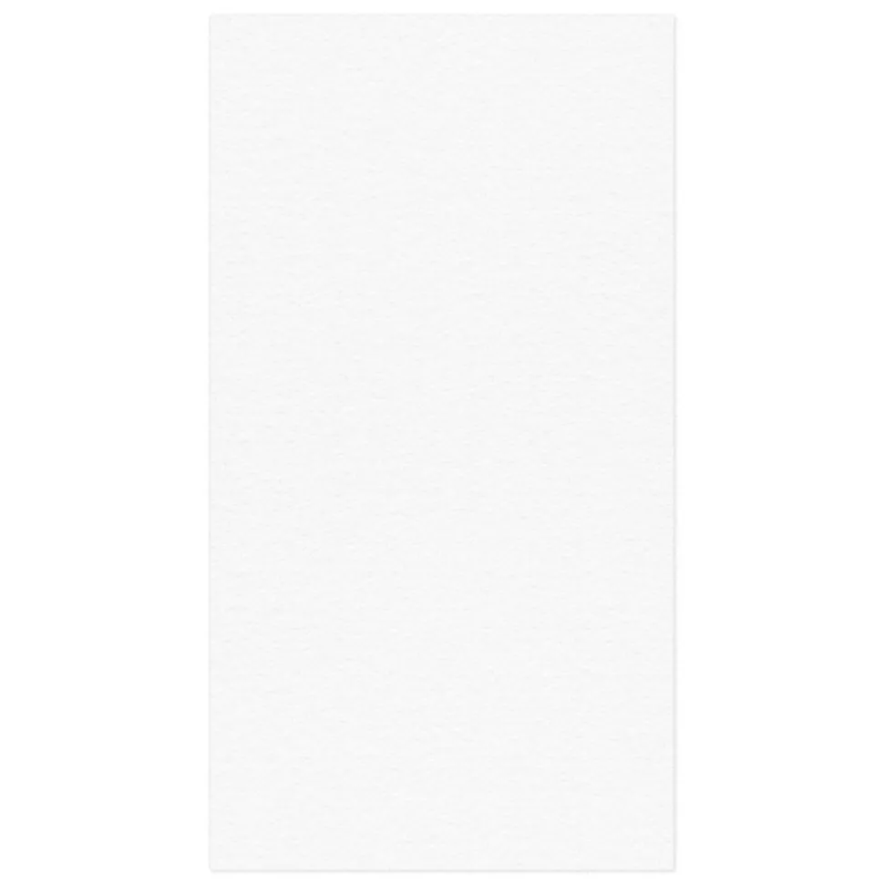White Pearl Paper Linen Guest Towel Napkins - 12 Per Package