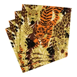 Wild Cats Cocktail Napkins - 20 Per Package