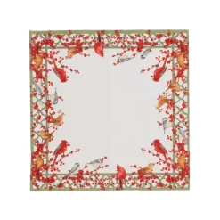 Winter Birds and Berries Recycled Cocktail Napkins - includes 20 Cocktail Napkins