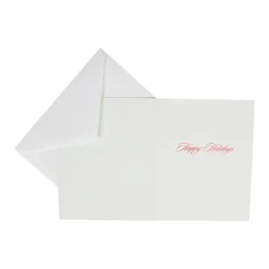 Wreath And Woodpecker Petite Boxed Christmas Cards - includes 15 cards & envelopes